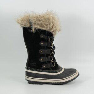 Sorel Joan of Arctic 'Black / Quarry' NL2429-010 Mid-Calf Waterproof size 6.5